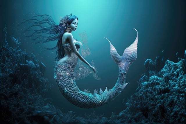 How do mermaids breathe underwater