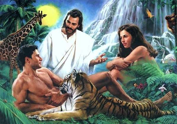 What did Adam and Eve look like?